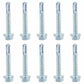 112 inch ETrack Hex Screws w Self Drilling Tip (10 pk) image 1 of 5
