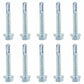 #14 1-1/2" E-Track Hex Screws w/ Self Drilling Tip (10 pk)