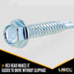 #14 1-1/2" E-Track Hex Screws w/ Self Drilling Tip (10 pk)