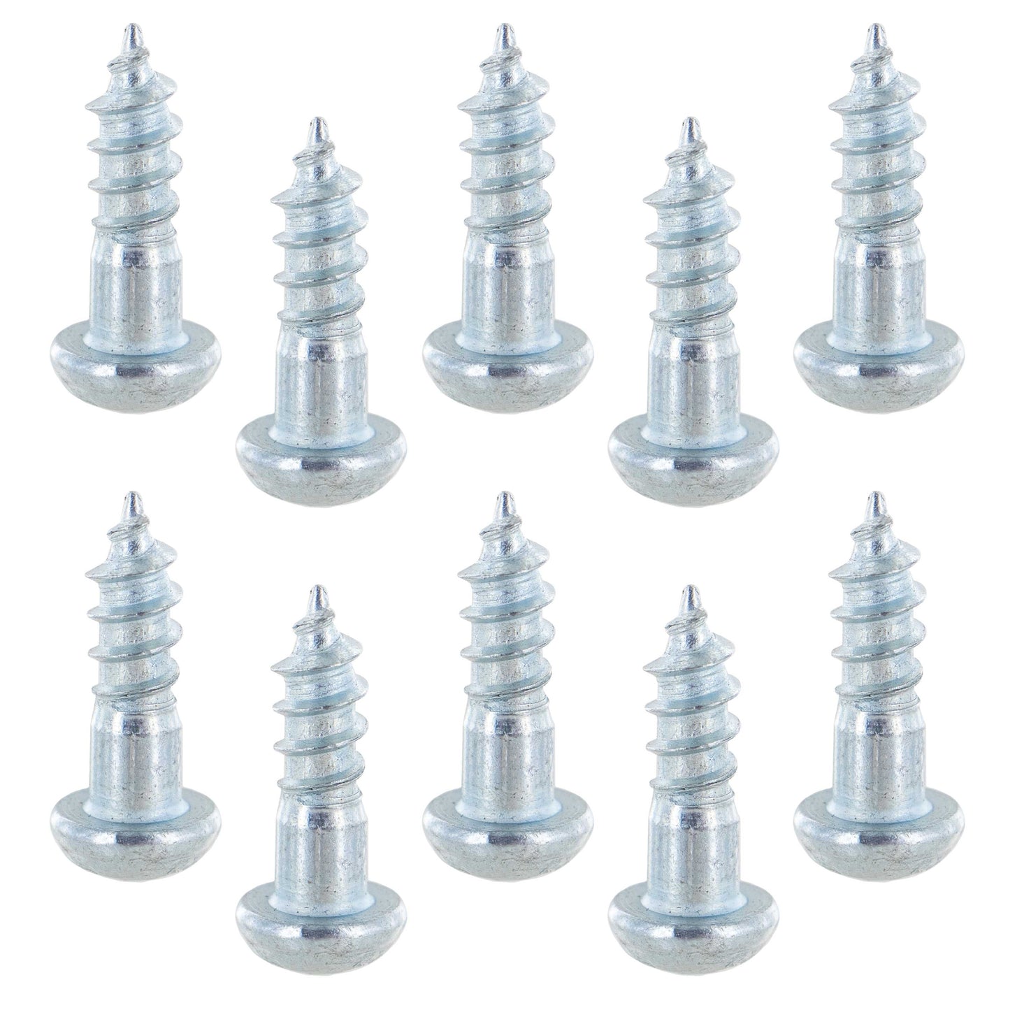 #12 X 3/4" E-Track Wood Screw w/ Round Phillips Head (10 pk)