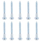 #12 X 1-1/2" E-Track Wood Screw w/ Round Phillips Head (10 pk)