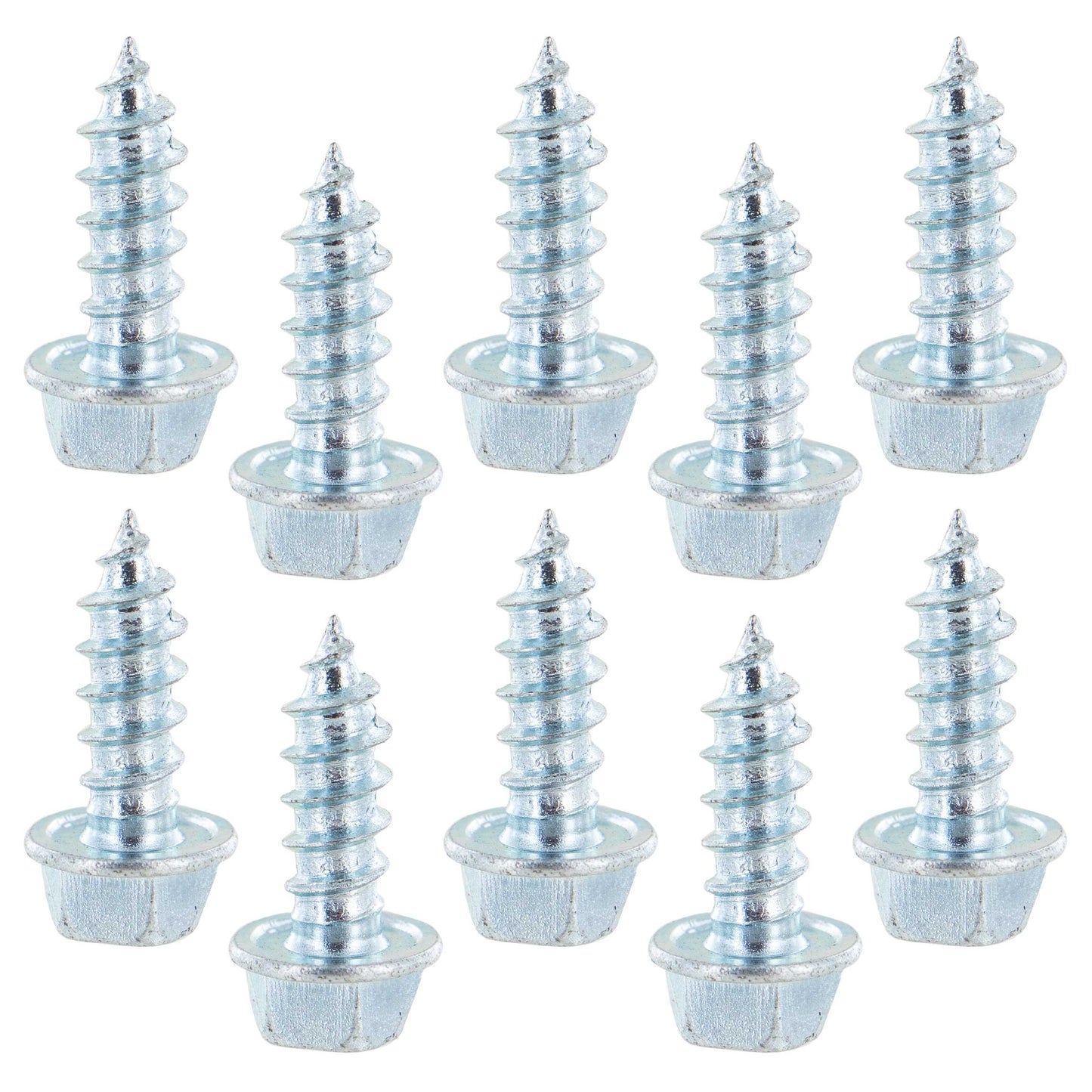 #14 x 3/4" E-Track Hex Head Wood Screw Pack (10 pk)