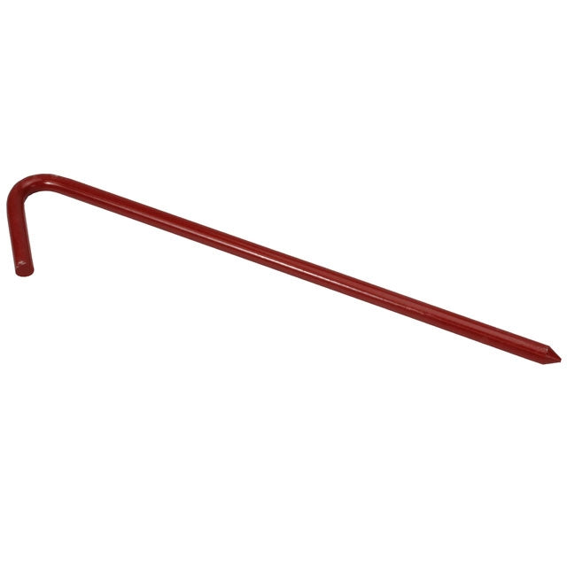 5/16" x  10" Tarp Stake - Red