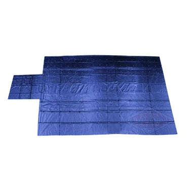 Lumber Tarp - 24' x 28' (8' Drop & Flap) - 14 oz./18 oz. Combo Blue Tarp