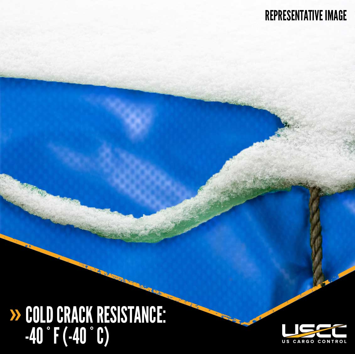 Lumber Tarp - 24' x 28' (8' Drop & Flap) - 14 oz./18 oz. Combo Blue Tarp