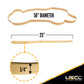 Big Rubber Bands | 25" - 50" Diameter | 1 Dozen