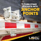 PortaWinch Outward Offset Stake Pocket Winch