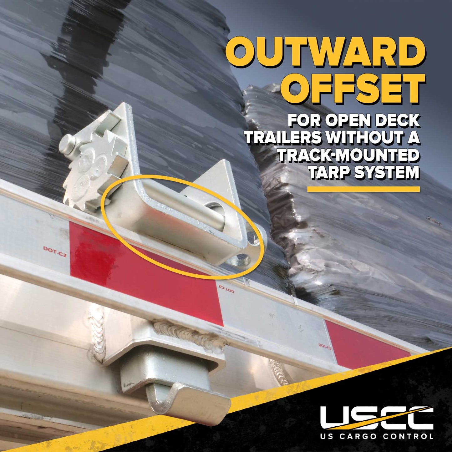 PortaWinch Outward Offset Stake Pocket Winch