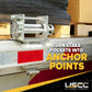 PortaWinch Inward Offset Stake Pocket Winch