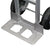 Pneumatic Wheel Aluminum Dolly Hand Truck with Vertical Loop Handle & Wide Width Nose Plate