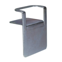 3-1/2" Steel Corner Protector for Chain - Galvanized - Slotted 3"