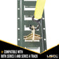 E Track Tie Down W/ D Ring | 4,000 lbs. BS | 5500-Pack (Pallet)