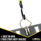 E Track Tie Down W/ D Ring | 4,000 lbs. BS | 5500-Pack (Pallet)