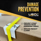 Light-Duty Cardboard Edge Protectors | .120" Thick, 2" x 2" x 36", 125-Pack