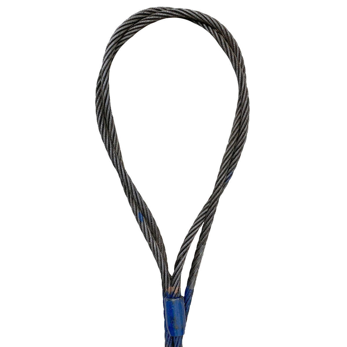 3/8" x 10' Three Part Braided Wire Rope Sling