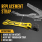 3" x 11" Fixed End with Flat Hook / Bolt Loop | No Ratchet