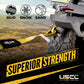 3" x 30' Recovery Strap with Storage Bag | Reinforced Eyes | 1-Ply - 12,000 WLL
