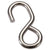 Stainless Steel S-Hook, Type 304 | 765 lbs. BS