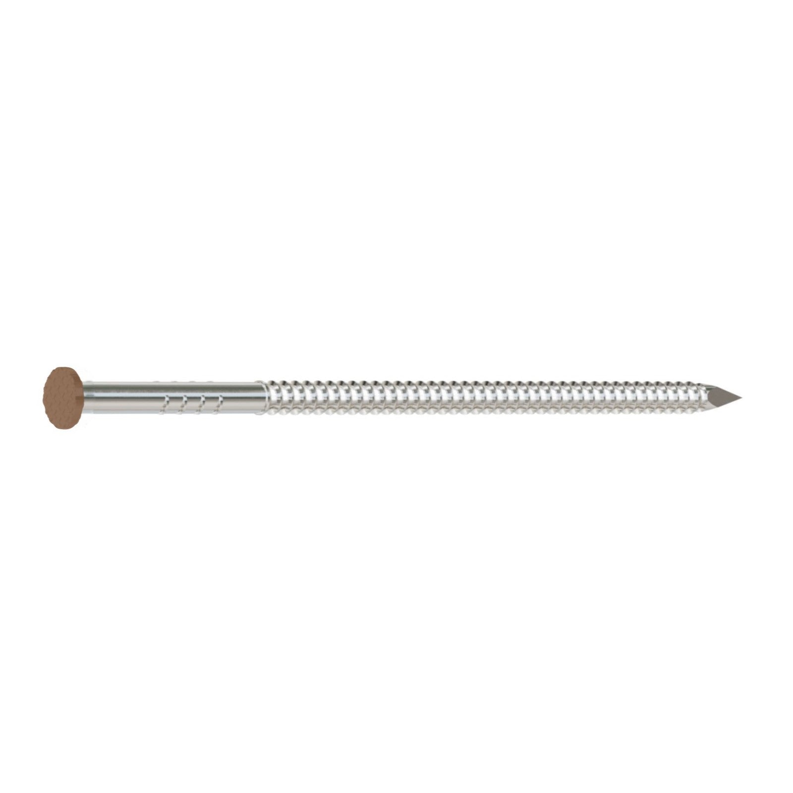 304 Stainless Steel Painted Siding Nail - Sienna