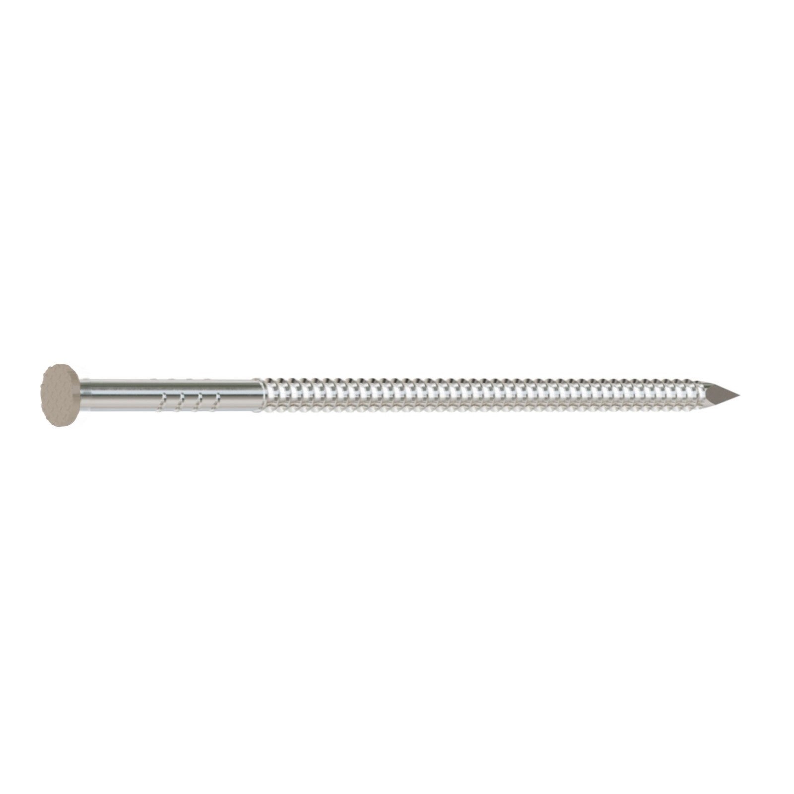304 Stainless Steel Painted Siding Nail - Tan