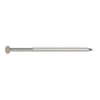 304 Stainless Steel Painted Siding Nail - Tan