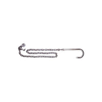 5/16" x 10' Tow Chain with Forged Hook, T Hook & Grab Hook | 11,700 lbs. BS