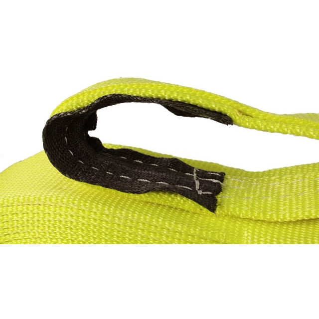 3" x 20' Heavy Duty Recovery Strap with Reinforced Cordura Eyes - 1 Ply | 12,000 WLL