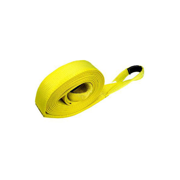 3" x 30' Heavy Duty Recovery Strap with Reinforced Cordura Eyes - 1 Ply | 12,000 WLL