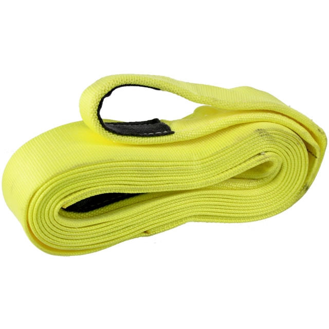 4" x 20' Heavy Duty Recovery Strap with Reinforced Cordura Eyes - 1 Ply | 16,000 WLL