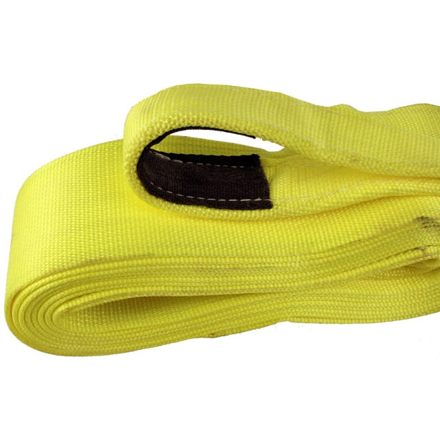 4" x 20' Heavy Duty Recovery Strap with Reinforced Cordura Eyes - 1 Ply | 16,000 WLL