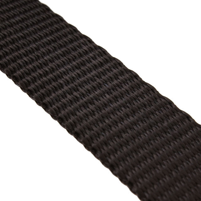 1" 4.5K Polyester Cargo Webbing - Linear Foot - Black