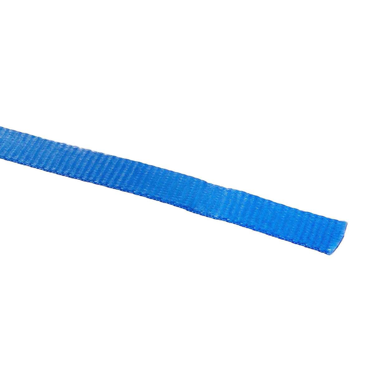 1" 4.5K Polyester Cargo Webbing - Linear Foot - Blue