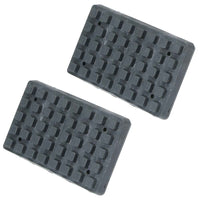 Cargo Bar Feet - 2.5" x 4" Pads - 2 Pack