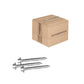 Tapcon 1/4" x 1-3/4" Maxi-Set Concrete Screws - Silver Ultrashield, Qty. 50 Pack