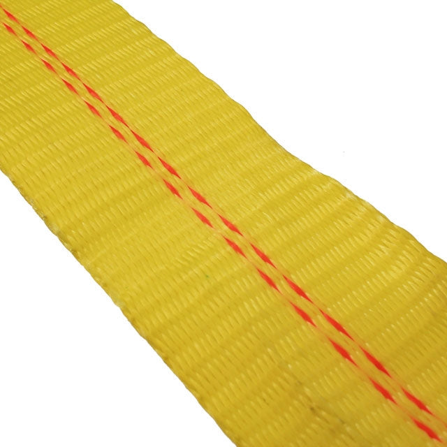 2" x 300' 12K Polyester Cargo Webbing - Yellow