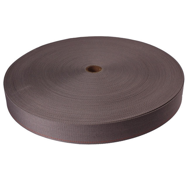 2" x 300' 6K Polyester Cargo Webbing - Gray