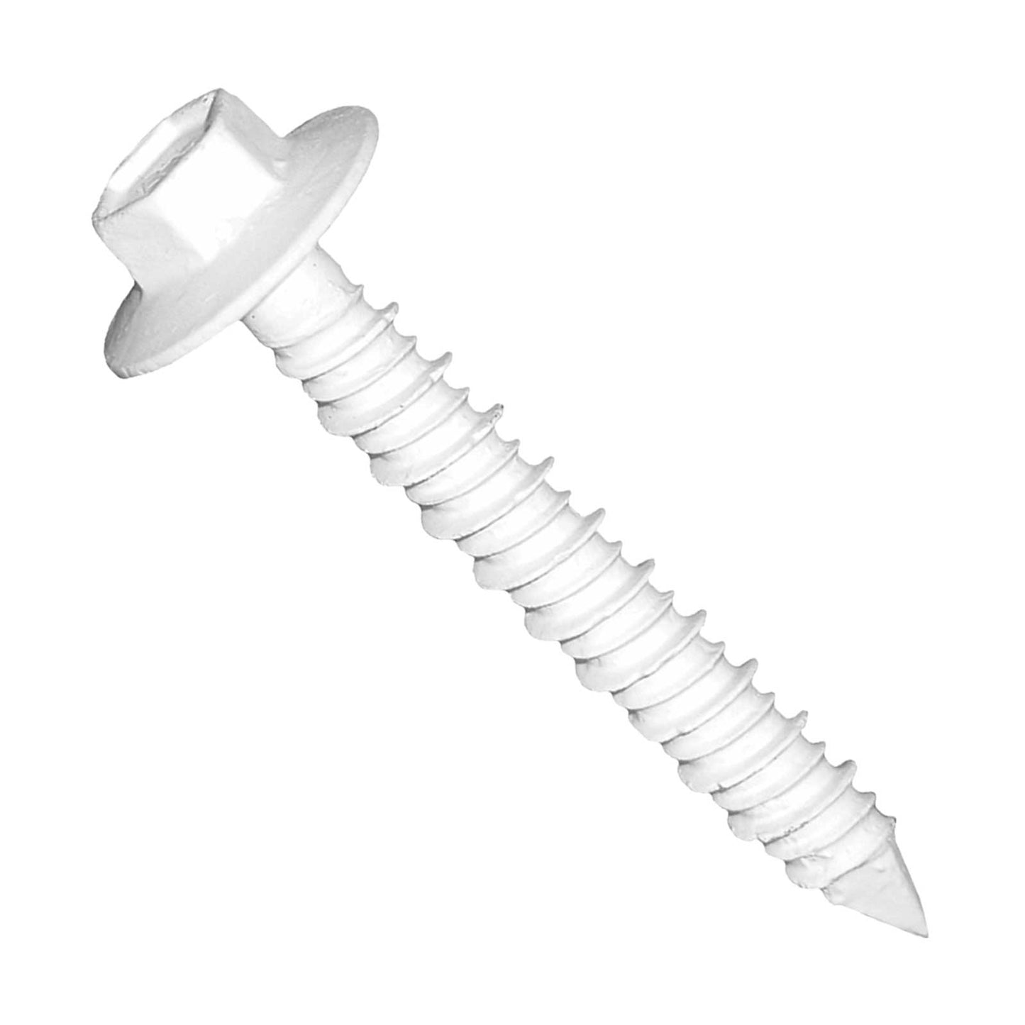 Tapcon 1/4" x 1-3/4" Maxi-Set Concrete Screws - White Ultrashield