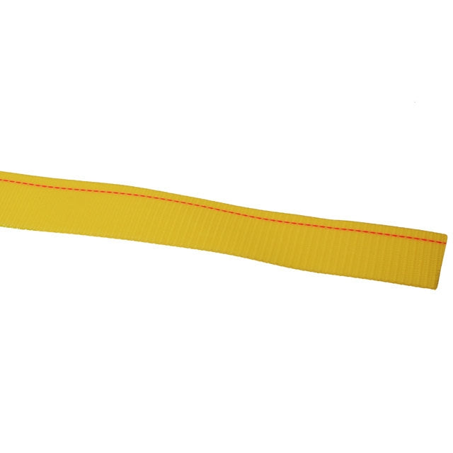 2" x 300' 6K Polyester Cargo Webbing - Yellow