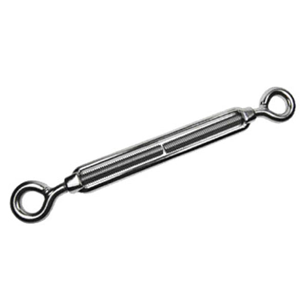 Eye & Eye Stainless Steel Turnbuckle 3/4"   (12" length)