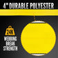 4" x 300' 24K Polyester Cargo Webbing - Yellow