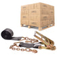 BlackLine 4" x 30' Ratchet Strap with 18" Chain Extensions | 90-Pack (Pallet)