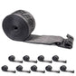 BlackLine 4" x 30' Winch Strap with 20,000 lb Flat Hook | 10-Pack