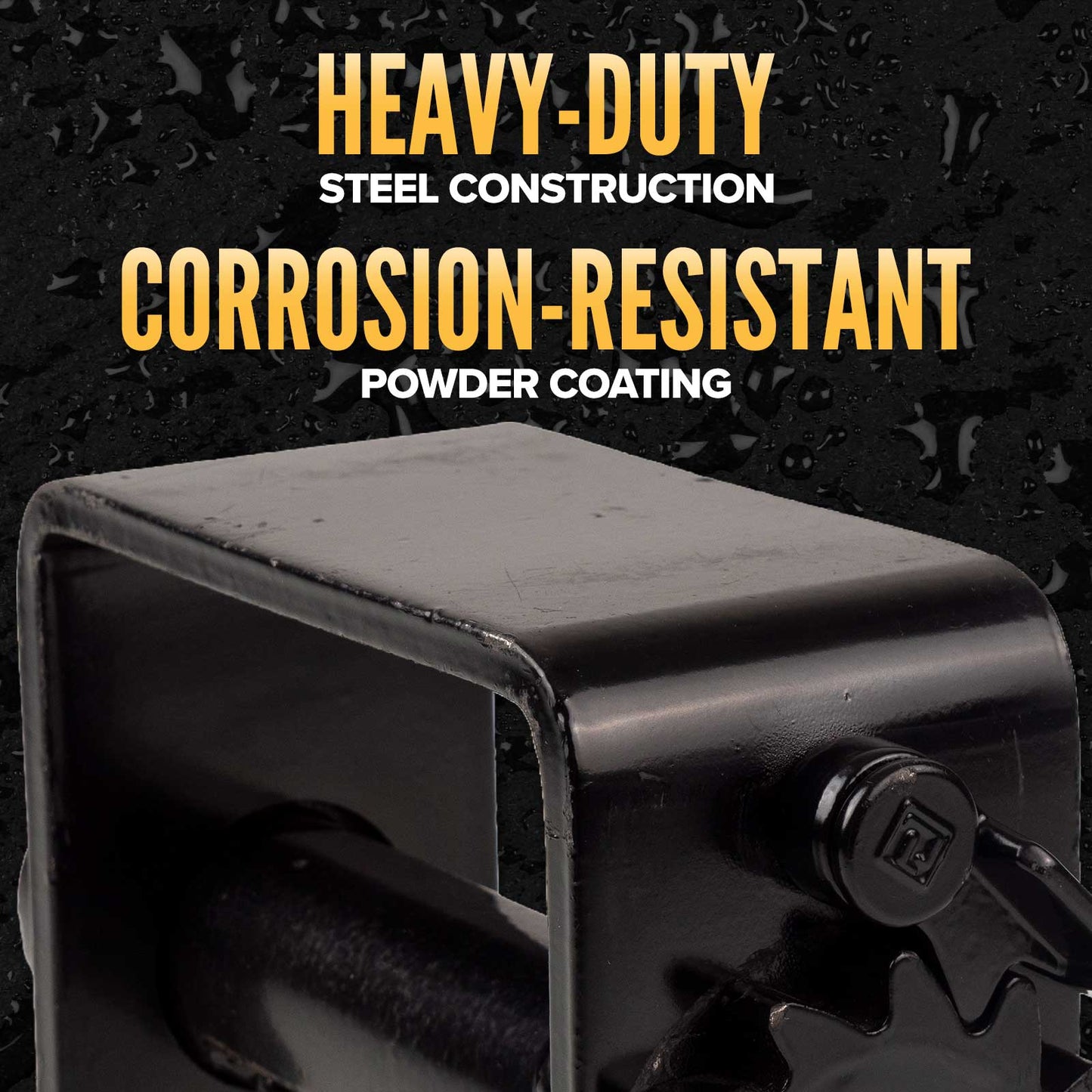 4" Standard Combination Weld-On Flatbed Winch