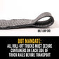 BlackLine 4" x 5' Roll Off Container Strap with Sewn Loop