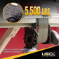 4" Low Profile Sliding Double L Track Flatbed Winch
