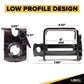4" Low Profile Sliding Double L Track Flatbed Winch