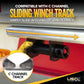 4" Low Profile Sliding C Track Flatbed Winch | 5-Pack