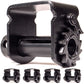 4" Low Profile Sliding C Track Flatbed Winch | 5-Pack