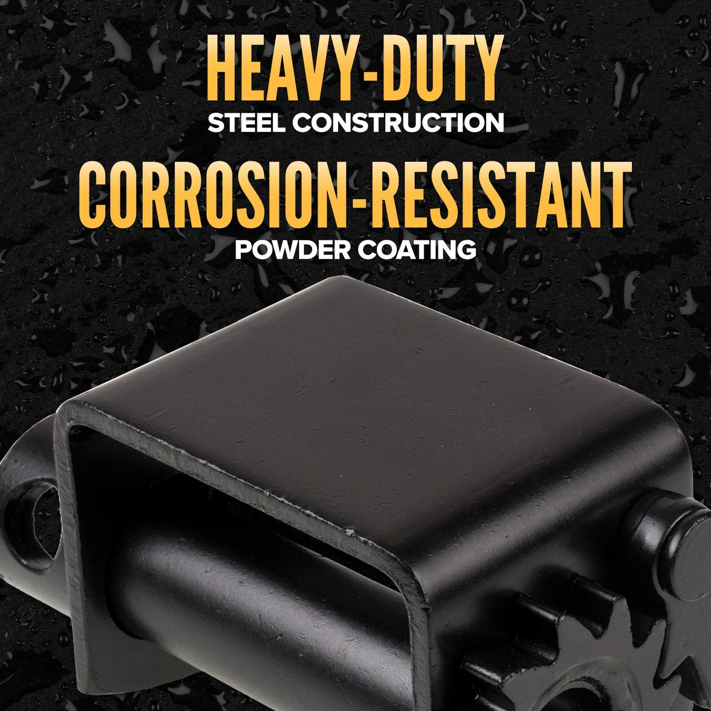 4" Low Profile Weld-On Flatbed Winch