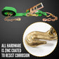 4" x 50' Ratchet Strap with 18" Chain Extensions | Green